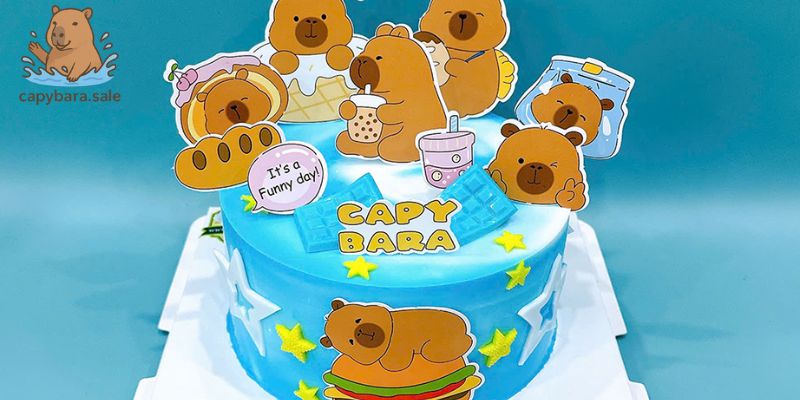 Bánh sinh nhật Capybara - món quà ý nghĩa ngày trọng đại