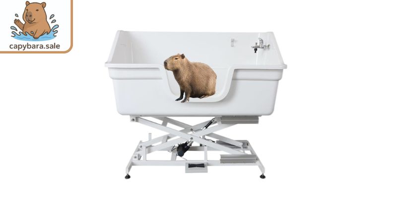 Bồn tắm cho chuột lang Acrylic Grooming