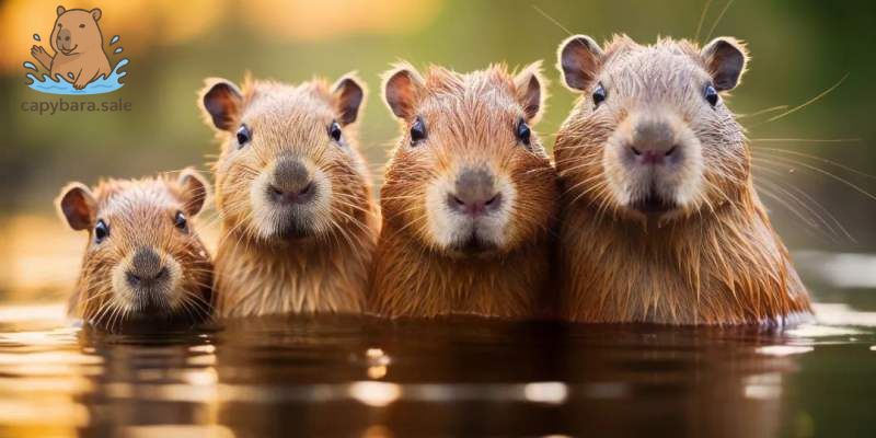 Capybara - loài gặm nhấm lớn nhất hành tinh, ưa nước ngọt