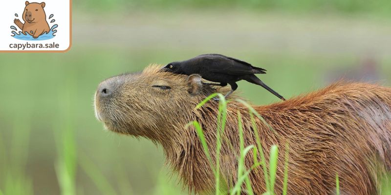 Capybara thích ăn gì? Cỏ thơm ngon