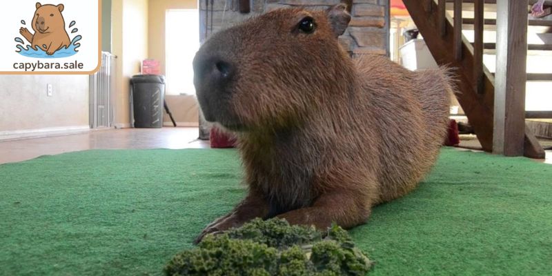 Chơi với Capybara tại Cotswold Wildlife Park