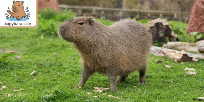 Chuột lang nước đi khám phá xung quanh