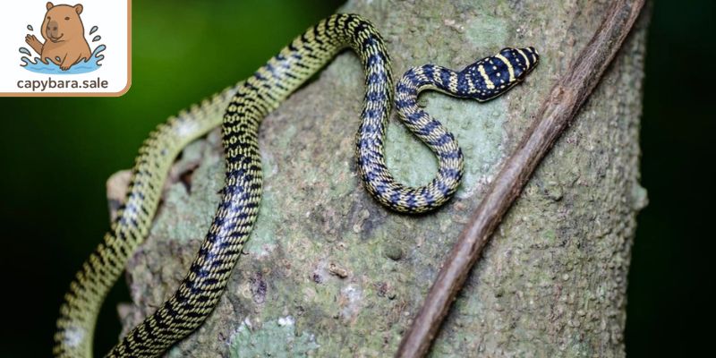 Chuột lang nước không sợ rắn vô hại