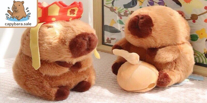 Bộ tương tác của Capybara và Labubu