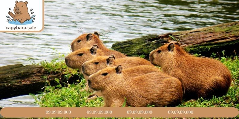 Hành vi của chuột lang nước hướng về bầy nhiều