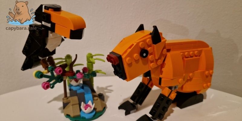 Lego capybara có nhiều loại khác nhau hiện nay 
