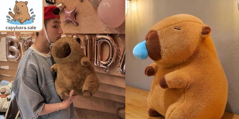 Mẫu gấu bông đang chảy nước mũi