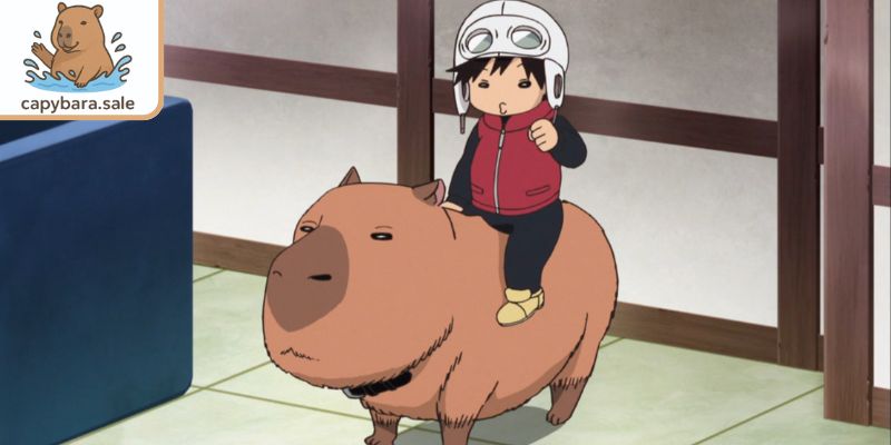 Nhiều tác phẩm về anime Capybara