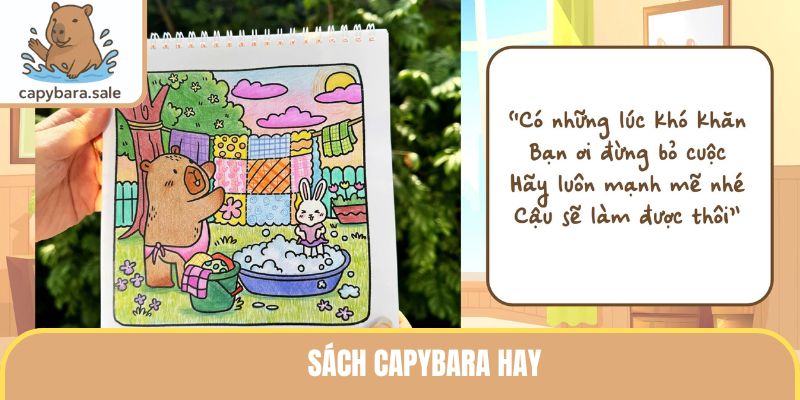 Sách Capybara Hay