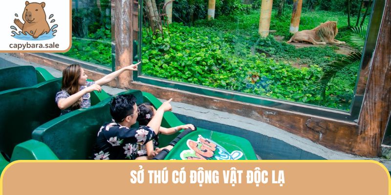 Sở Thú Có Động Vật Độc Lạ