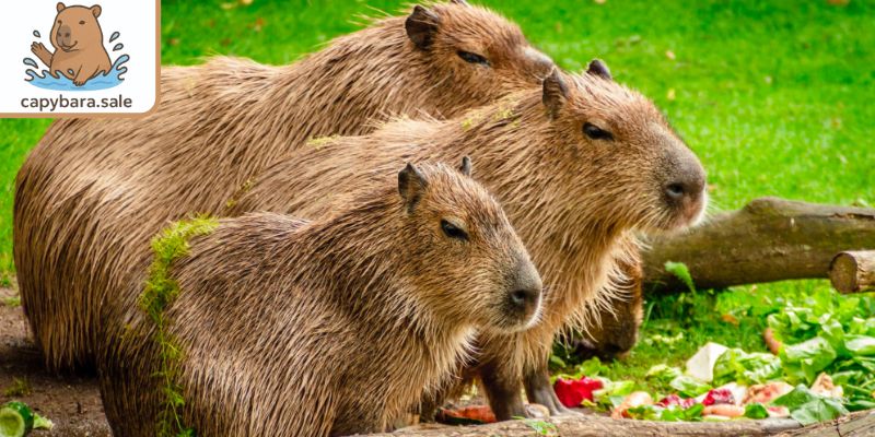 Tại sao chuột lang nước thân thiện - Vì ăn rau cỏ