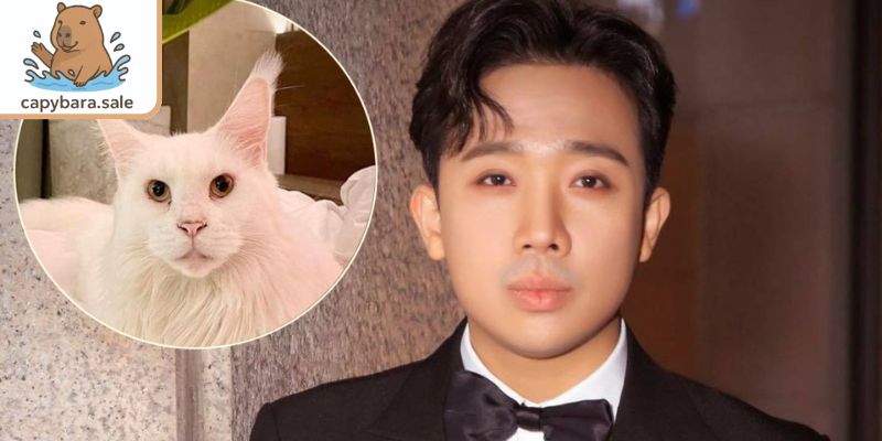 Trấn Thành nuôi mèo Nga