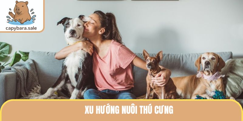 Xu hướng nuôi thú cưng