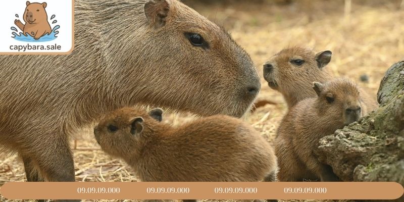 Giá bán Capybara ở trang trại khá tốt