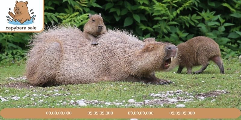 Hình Capybara đã trưởng thành to lớn